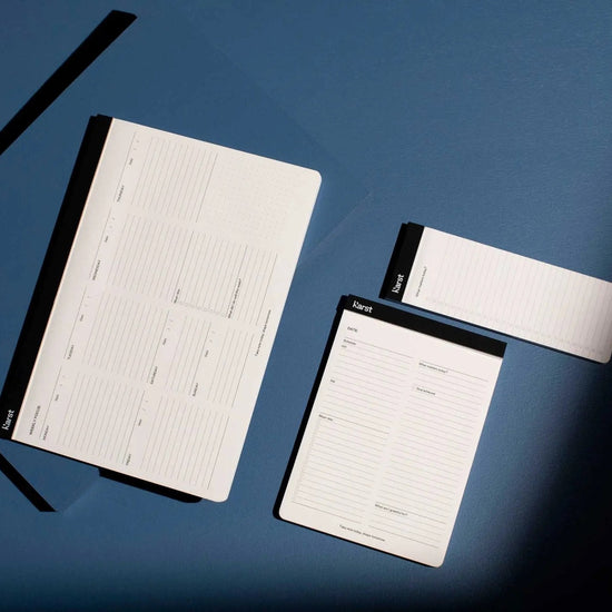 weekly desk pad by ameico/karst