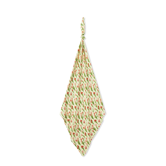 Blanket | Swaddle | Bamboo Muslin | Tulip