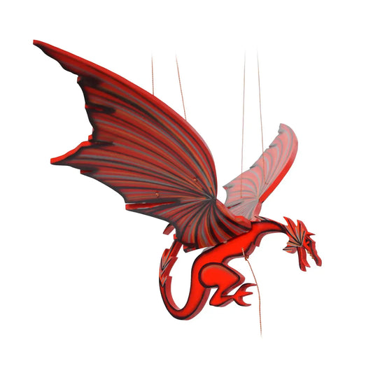 mobile - flying welsh dragon by tulia's artisan gallery