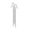 Steel Skewers | Hand-Forged | Blackened Finish