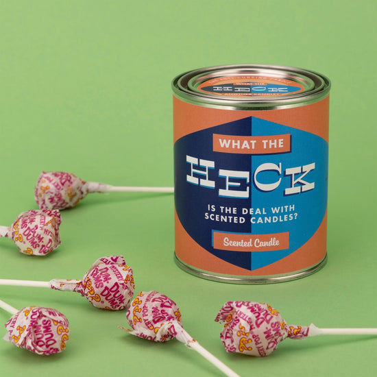 candle - paint can - anti-cursing by whiskey river soap company