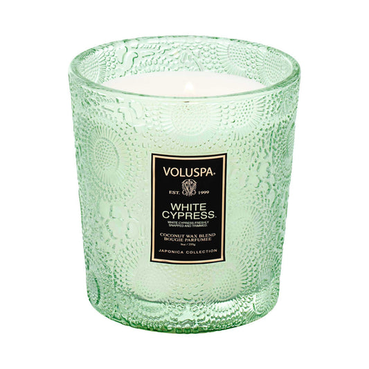 candle - japonica - white cypress by voluspa