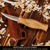 tool - whittling knife - leather sheath by beavercraft