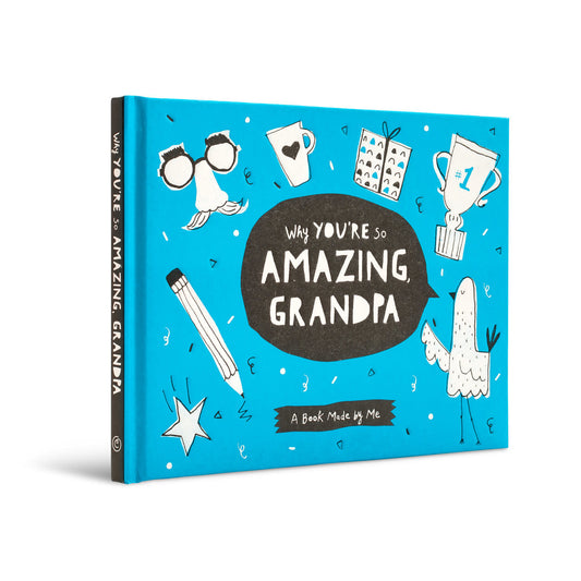 activity book - why you're so amazing, grandpa by compendium