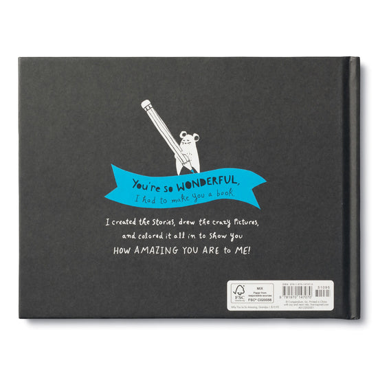 activity book - why you're so amazing, grandpa by compendium