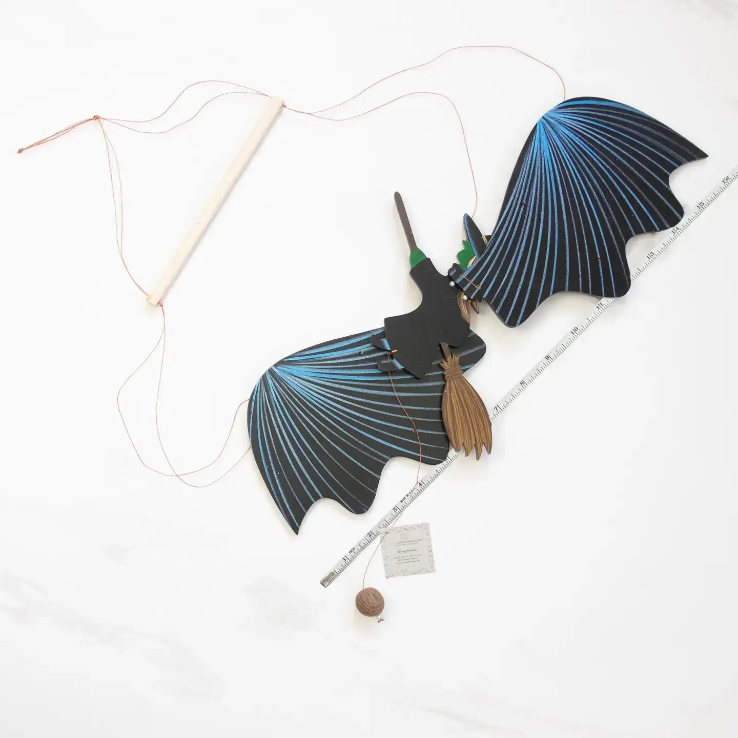 mobile - flying - witch by tulia's artisan gallery