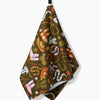 tea towel - microfiber - wild cowboy by geometry house