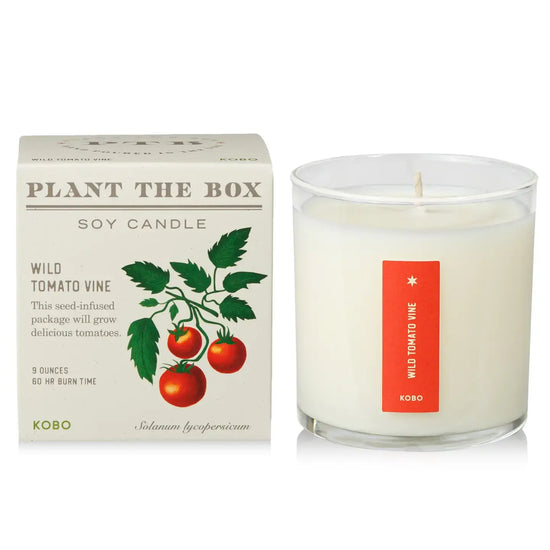 candle - wild tomato vine - 9oz by kobo candles