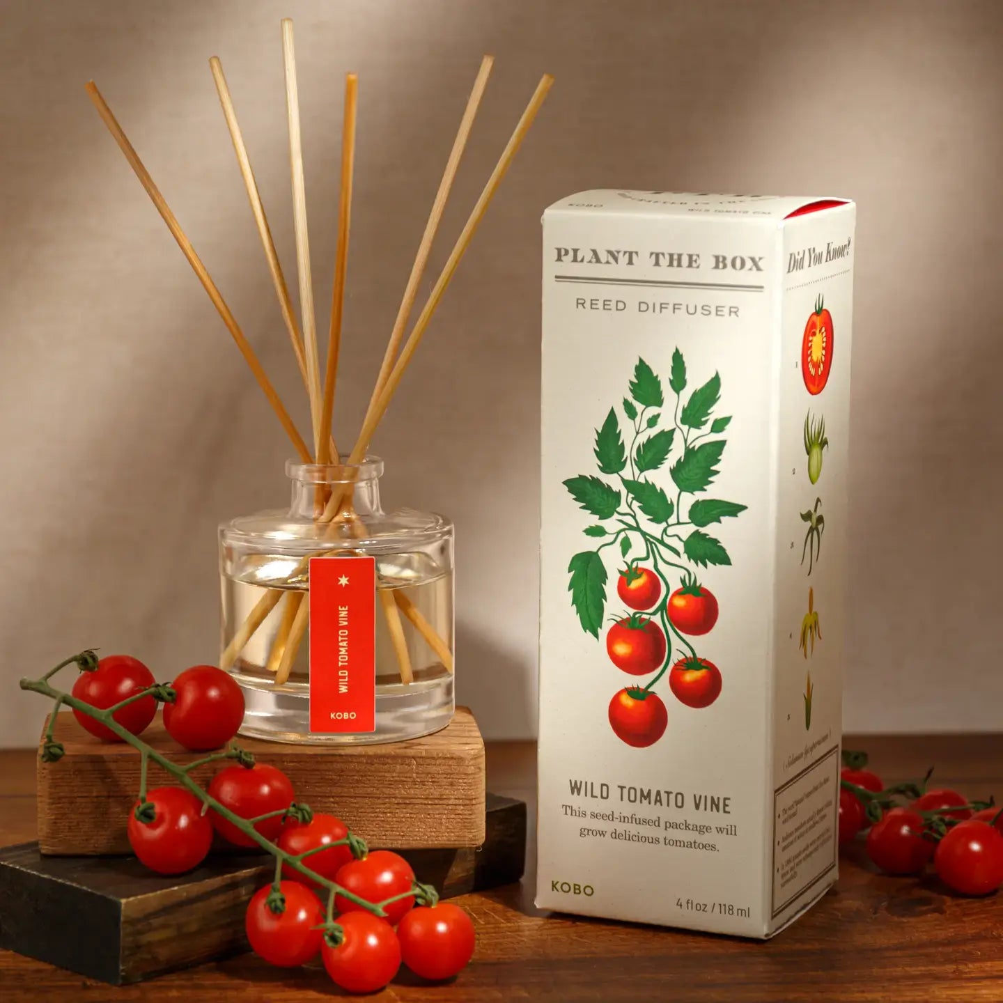 diffuser - wild tomato vine - 4oz by kobo candles