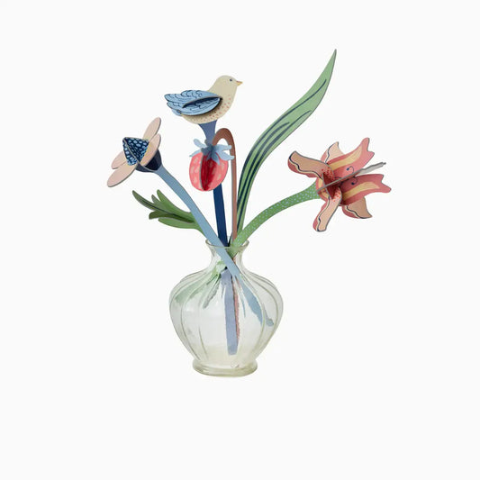 3d floral puzzle - william morris bouquet by studio roof
