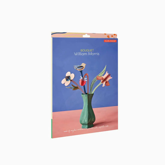 3d floral puzzle - william morris bouquet by studio roof