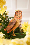 ornaments - recycled cotton paper - winter birds by east end press