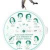 perpetual calendar - women scientists by blackbird letterpress