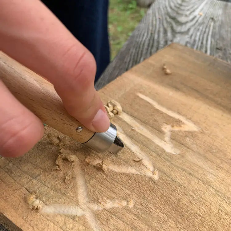 carving tool - wood by kikkerland