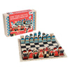game - wooden chess set - on the move by chronicle books