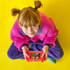 wooden water game - hungry monster - assorted by kikkerland