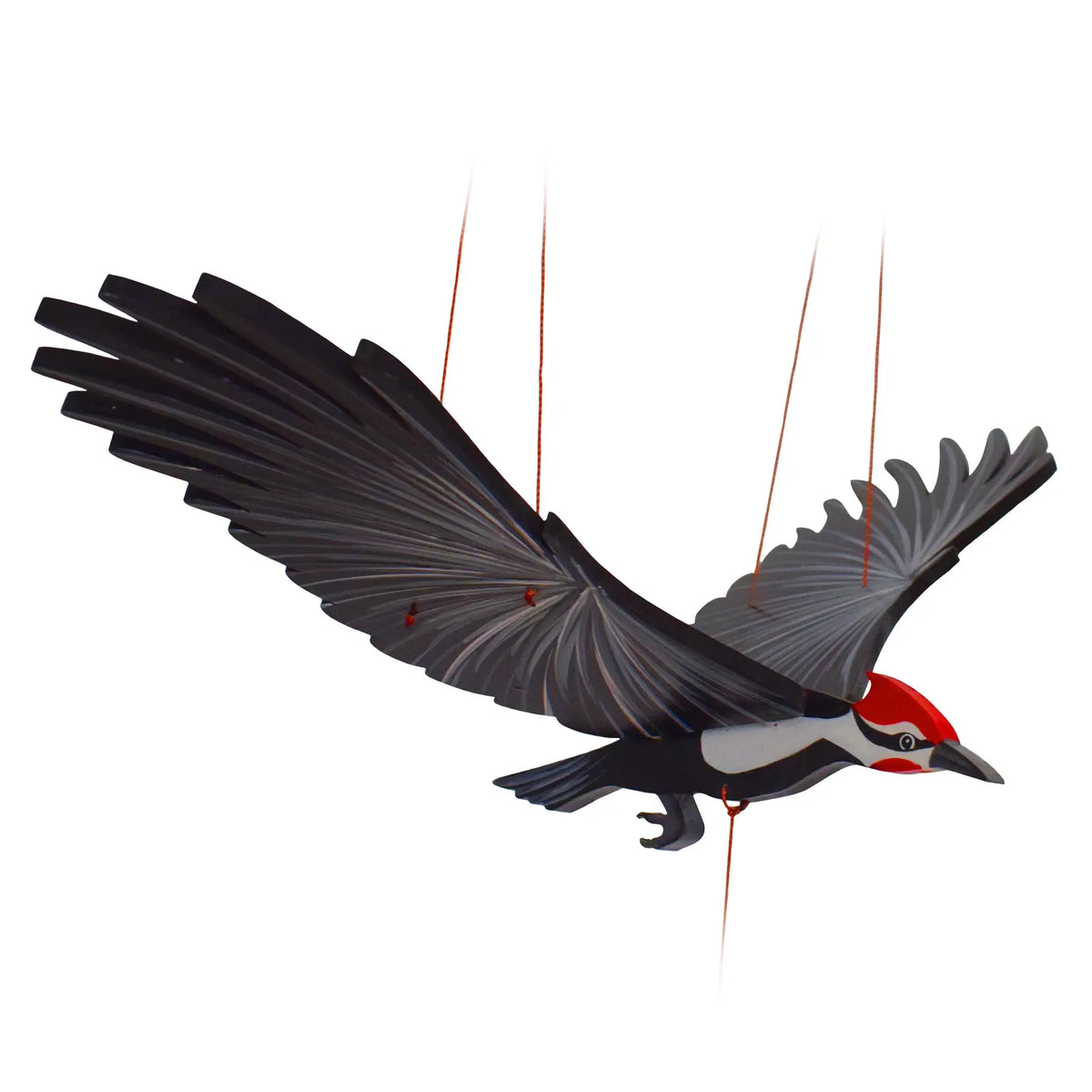 mobile - flying - woodpecker by tulia's artisan gallery