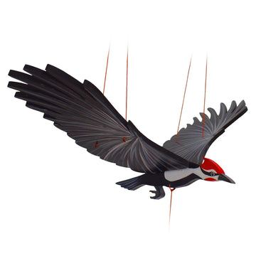 mobile - flying - woodpecker by tulia's artisan gallery
