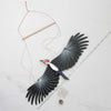 mobile - flying - woodpecker by tulia's artisan gallery