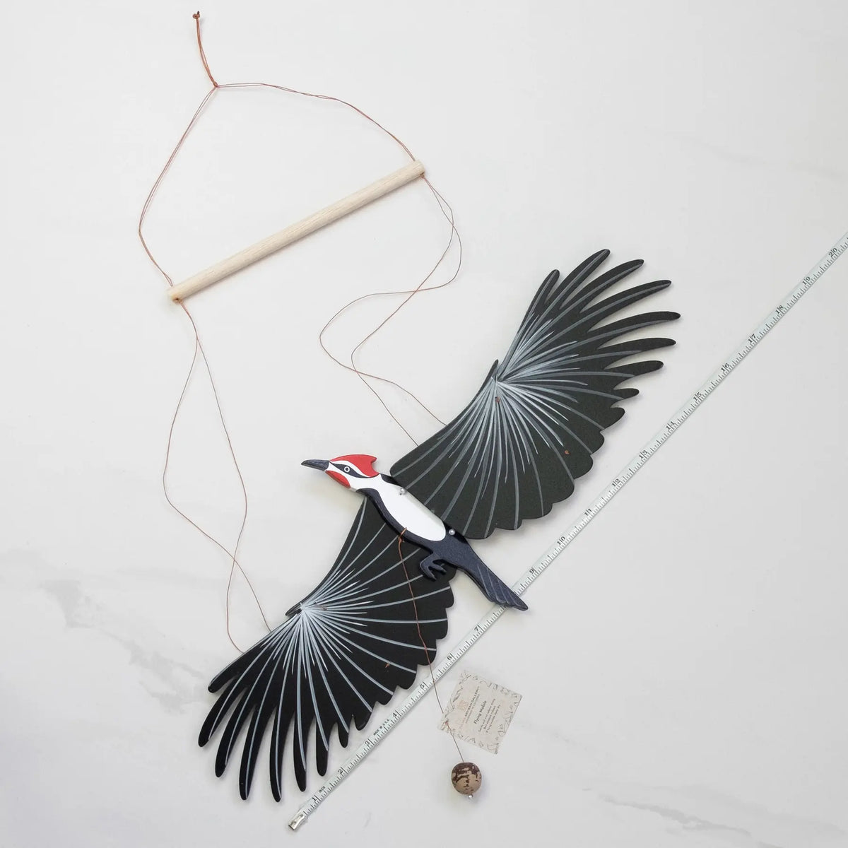 mobile - flying - woodpecker by tulia's artisan gallery