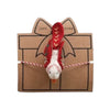 gift topper - felt birds detailed (3 designs) by creative co-op