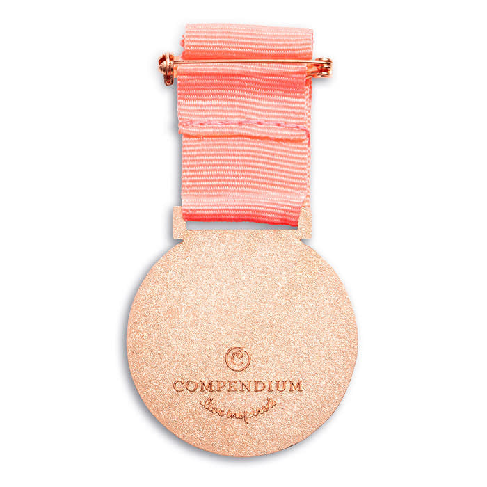 honorary ribbon medal - world changer by compendium