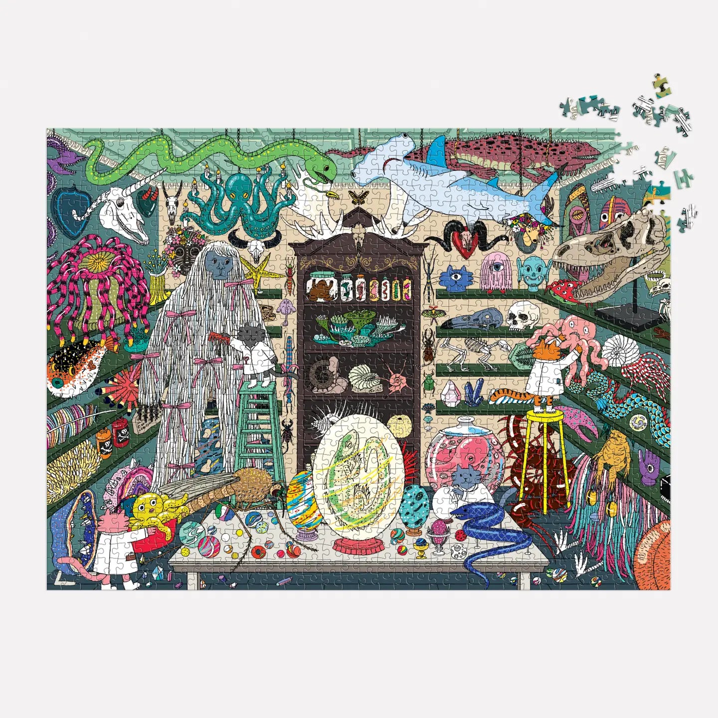 puzzle - 1000-piece - world of curiosities by chronicle books