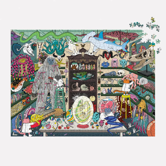 puzzle - 1000-piece - world of curiosities by chronicle books