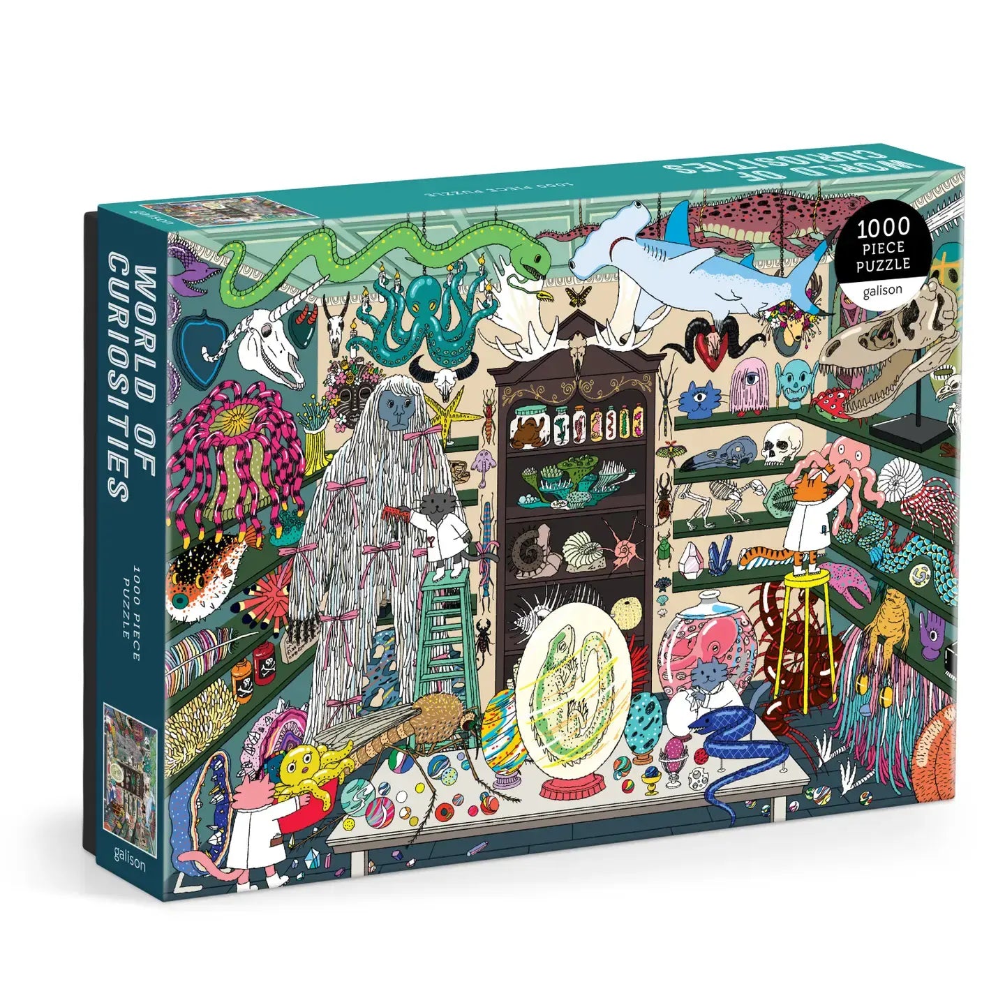 puzzle - 1000-piece - world of curiosities by chronicle books