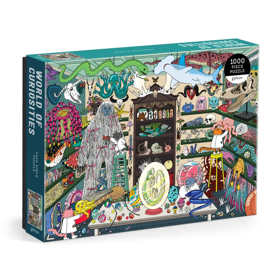 puzzle - 1000-piece - world of curiosities by chronicle books