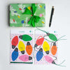 gift tags - pop-out - christmas lights by wrappily eco gift wrap co.