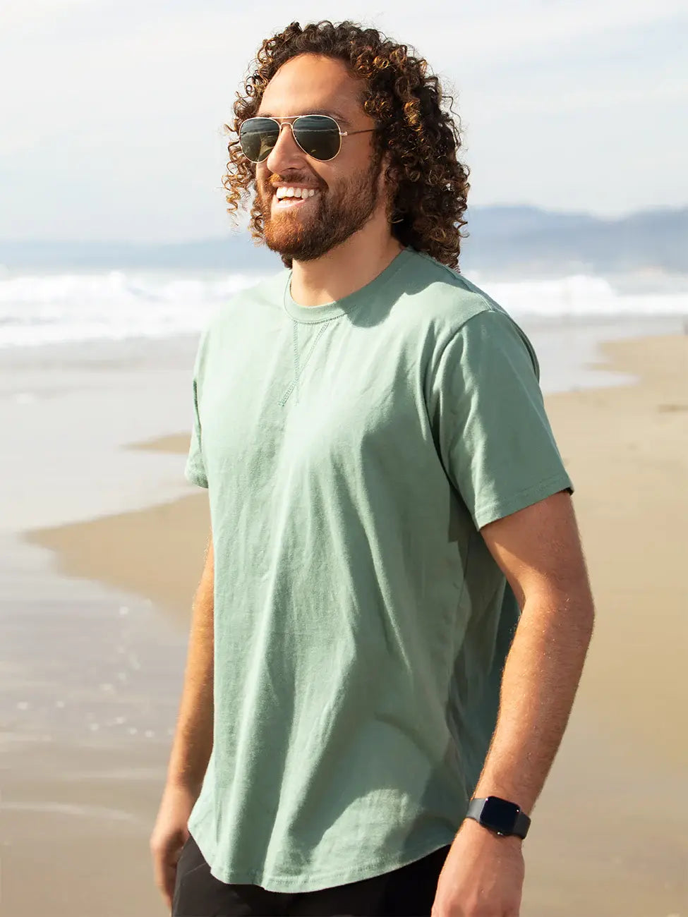sunglasses - "wright ii" - gold + rose gold mirror polarized lens by blue planet eyewear