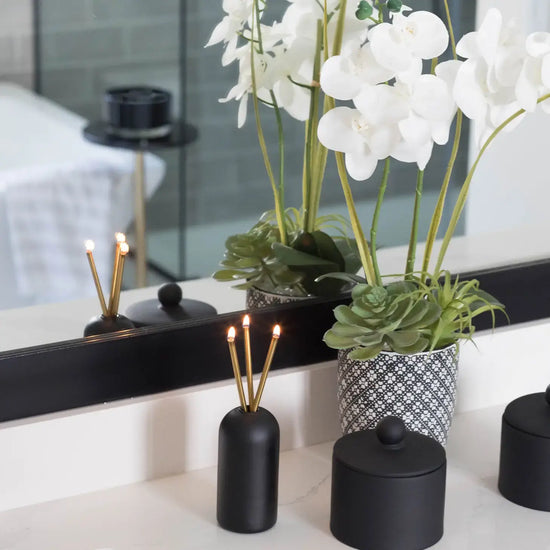glass candle vase - everlasting by everlasting candle co.