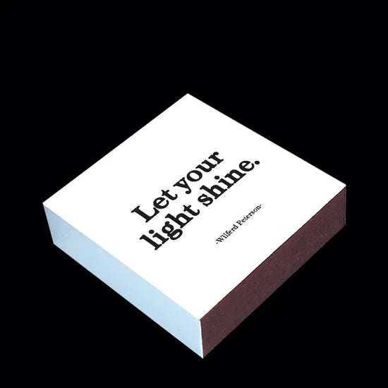 matchboxes - quotable by quotable cards