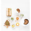 bowl - christmas tree shaped - acacia wood by creative co-op
