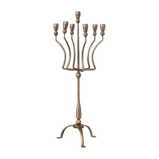 candelabra - brass finish by creative co-op