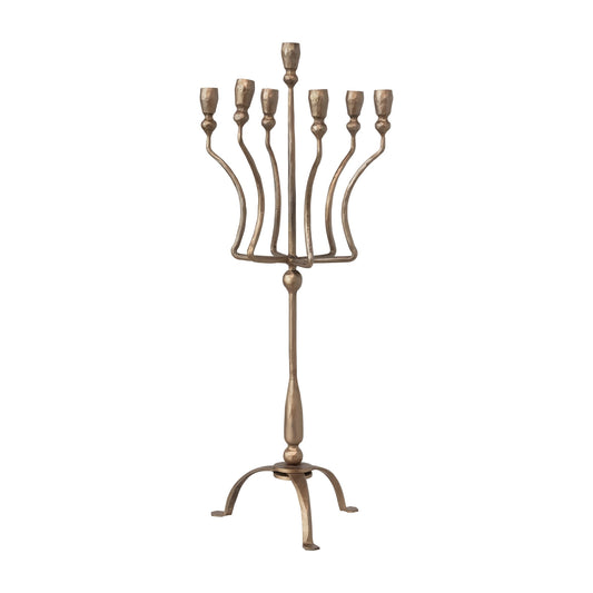 candelabra - brass finish by creative co-op