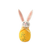 Bunny | Wool Felt | Beaded Roly Poly