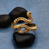 Ring | Bronze Octopus Tentacle | Adjustable Size 7