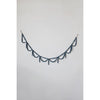 garland - wood bead swag - blue by creative co-op