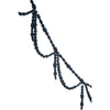 garland - wood bead swag - blue by creative co-op