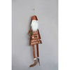 advent calendar - hanging felt santa by creative co-op