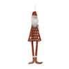 advent calendar - hanging felt santa by creative co-op