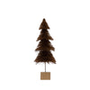tree - sisal bottle brush - brown (3 sizes) by creative co-op