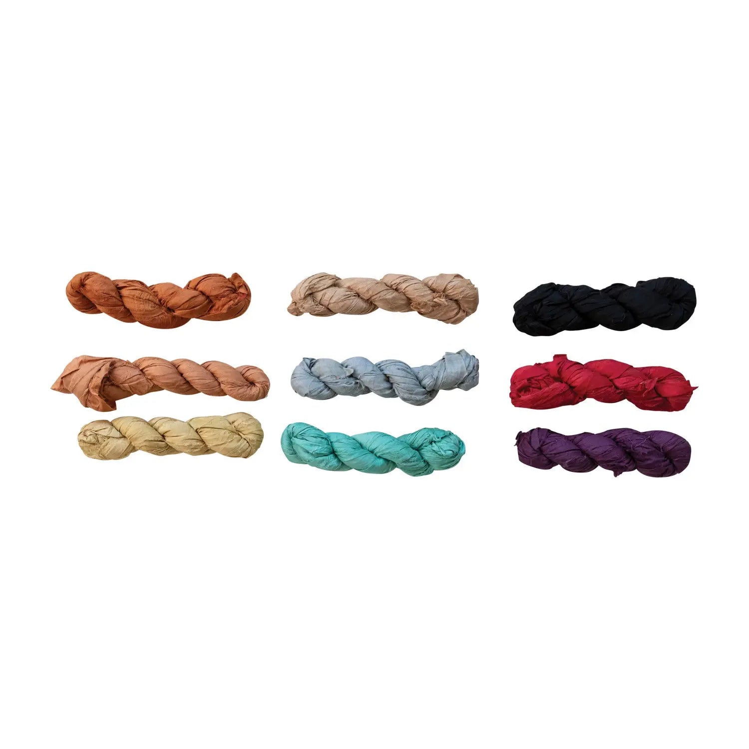 ribbon - recycled torn silk by creative co-op