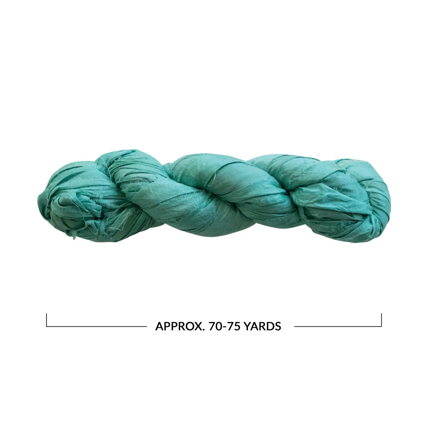 ribbon - recycled torn silk by creative co-op