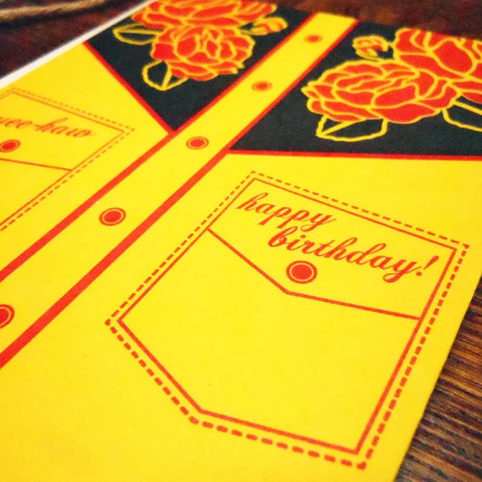 card - yee-haw birthday by a. favorite design
