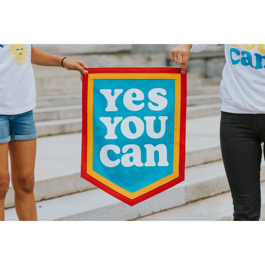 banner flag - yes you can by oxford pennant