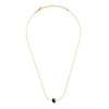 necklace - yin yang 18" - 14k gold plate brass by amano studio