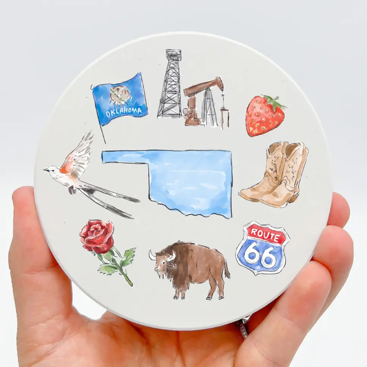 Coaster | Oklahoma Icons